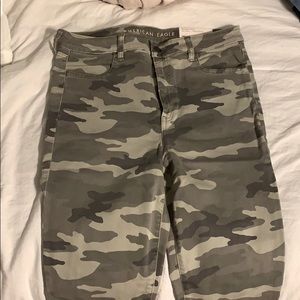 Camo jeans